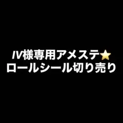 IV様専用アメステ⭐️ロールシール切り売り