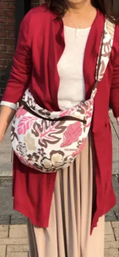 Hawaiiフラ柄ショルダーバッグ