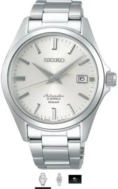 ☆美品☆ SEIKO セイコー自動巻き シルバー SZSB011 メンズ