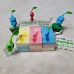 ピクミン　ドミノセット　ゆらゆらフィギュア　赤　氷×2　セット