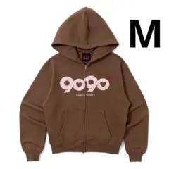 9090 girl OG Logo Valentine Zip brown M