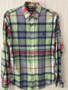 POLO Ralph Lauren SLIM FIT マドラスチェックシャツ