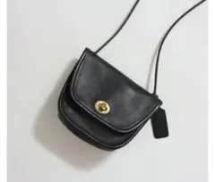 極美品】COACH オールドコーチ ターンロック ショルダーバッグ