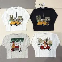マーキーズAFROMAN長袖Tシャツ パロディ マクドナルド 90 4枚セット