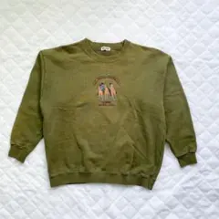 90s 00s vintage スウェット 刺繍ロゴ アメカジ 古着 アーカイブのサムネイル