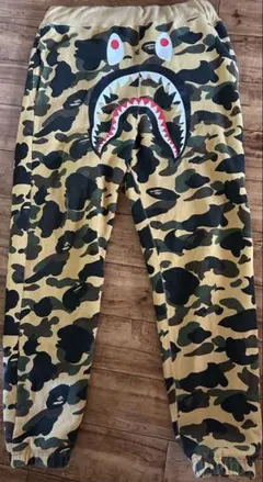 A BATHING APE カモフラ スウェットパンツ ジョガXL - メルカリ