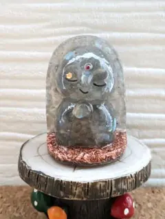 ゴールドルチルクォーツの寿老人形オルゴナイト☆ - メルカリ