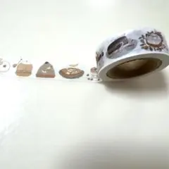 トビマツショウイチロウ　マスキングテープ　スイーツ柄　中古美品のサムネイル