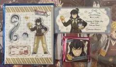 鬼滅の刃 To you期アクスタ 缶バッジ TeaTime招待状風カード伊之助