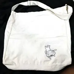 韓国ダイソー×クレヨンしんちゃん キャンバス 刺繍エコバッグ