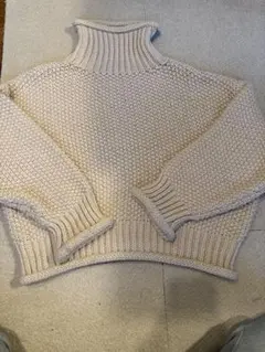 MOCA タートルネック ニットセーター F