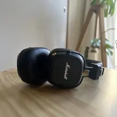 【美品】Marshall MAJOR IVワイヤレスヘッドホン ブラック