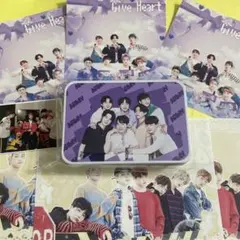 BTS オールメンバー 11周年 メタルケース 韓国製作者様 ステッカー メモ