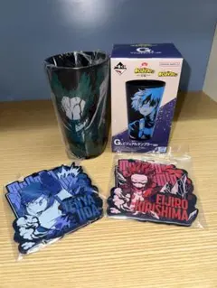 僕のヒーローアカデミア-VS- 一番くじ　ビジュアルタンブラー　ラバーコースター