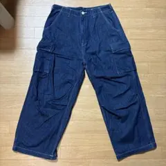 EDWIN デニム カーゴパンツ ワイドのサムネイル