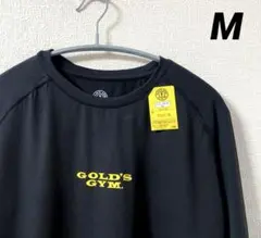 ゴールドジム　長袖　ストレッチ　インナー　アンダーシャツ　Mサイズ ブラック