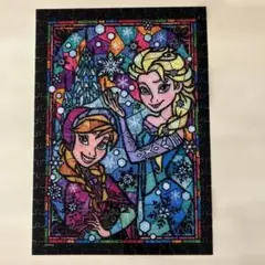ディズニー　アナと雪の女王　ぎゅっとシリーズ ジグソーパズル　ステンドグラス