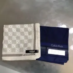 【新品】CaIvin KIein  & NICOLE ハンカチ2枚セット
