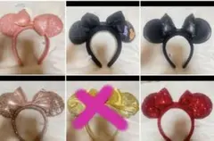 【まとめ売り】ディズニーカチューシャセット