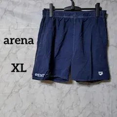 arena ネイビー ハーフパンツ XL 夏　スポーツウェア　海外古着