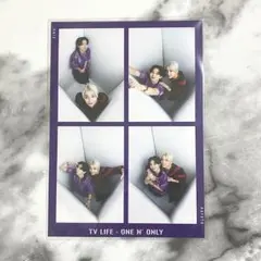 ONE N' ONLY TV LIFE 特典カード HAYATO × EIKU