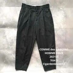 comme des garcons homme deux ポリ縮絨パンツ COMME des GARCONS HOMME DEUX ポリ縮絨パンツ L - メルカリ