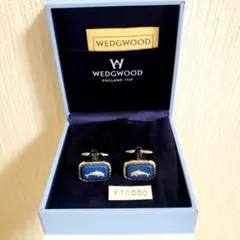 【新品】WEDGWOOD カフリンクス イルカのモチーフ