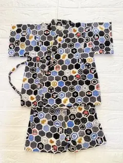 男の子 和柄 甚平 90cm お祭り 夏