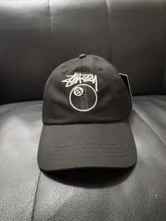 Stussy ブラック ベースボールキャップ - メルカリ