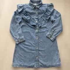 ZARA デニムワンピース　150サイズ