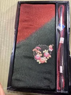 【閉店セール】刺繍帯揚げ帯締めセット 箱あり7,000円／箱なし5,500円