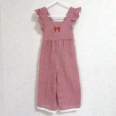 しまむら　ミコリッドannaコラボギンガムサロペット90のサムネイル