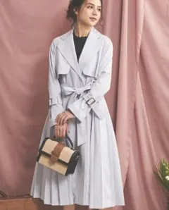 Noela　サイドプリーツガウンコートのサムネイル