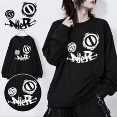新品✨NieR CLOTHING FACE LOGO スウェット ユニセックス