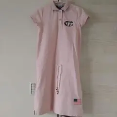 Champion ピンク ポロシャツ ワンピースのサムネイル