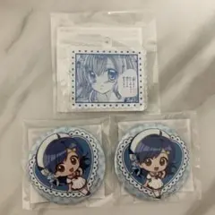 ぴちぴちピッチ　楽天コレクション　宝生波音　缶バッジ　アクリルキーホルダー