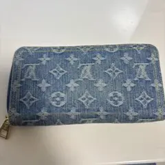大人気完売Louis Vuittonデニム　ジッピーウォレット