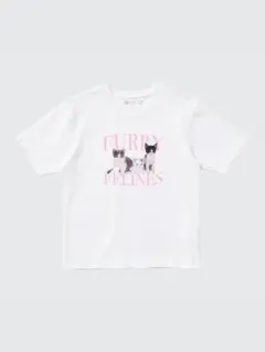 FURRY FELINES 猫プリントTシャツ