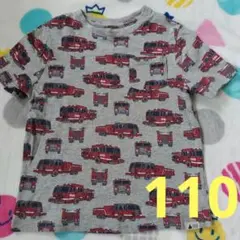 GAP　ギャップ　110 Tシャツ　トップス　消防車　車