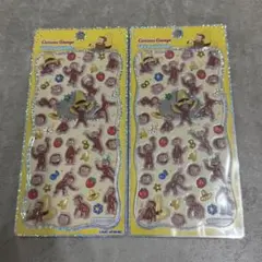 【2個セット 24時間内配送】プチドロップステッカー プチドロ おさるのジョージ