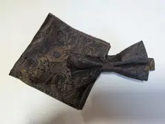 フォーマルボウタイ・ポケットチーフセット