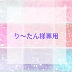 り〜たん様専用ページ