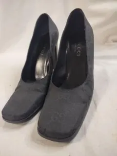 GUCCI ブラック ハイヒール　サイズ24 グッチ