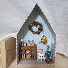 ミニチュア ドールハウス クリスマス小物セット