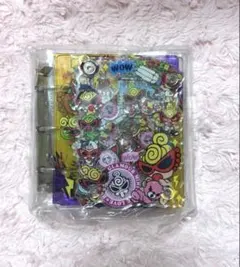 ヒスミニ　シール帳　バインダー　シャカシャカ　A8