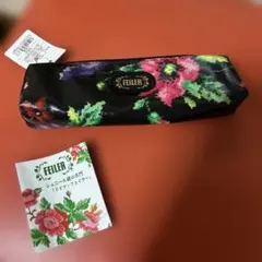 フェイラー　小物ポーチ　筆箱　ペンケース　花柄　ファスナーのサムネイル