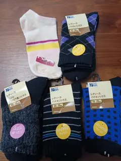 新品！レディース靴下まとめ売り！5足+1足！