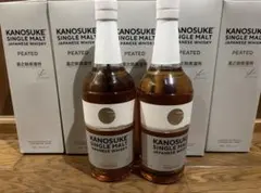 嘉之助 KANOSUKE シングルモルト PEATED 700ml 5本セットのサムネイル