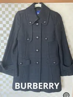 タグ付き　新品　未使用　バーバリーブルーレーベル　バーバリー　コート　アウター Burberry ブルーレーベル コート【黒】