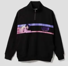 新品　Ｌ　グラニフ×ルパン　峰不二子　ハーフジップスウェット